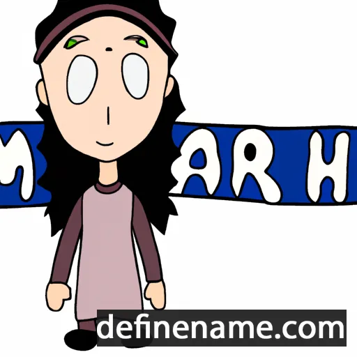 Mähri cartoon