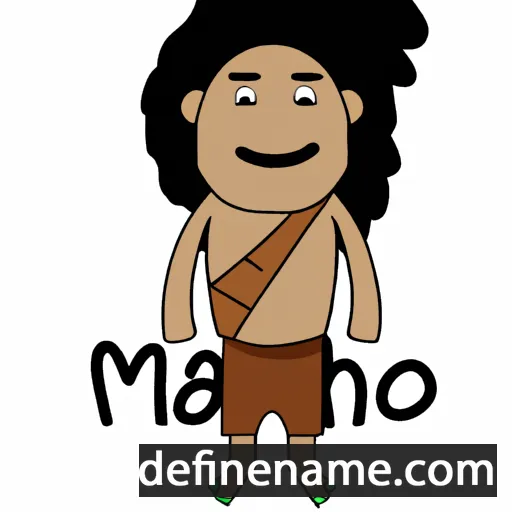 Māhoe cartoon