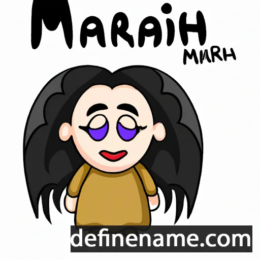 Mahirə cartoon