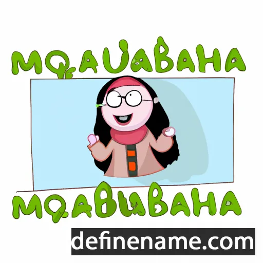 Mahjouba cartoon