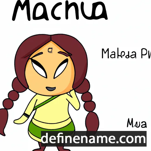 Mahua cartoon