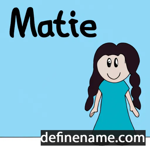 Maïtée cartoon