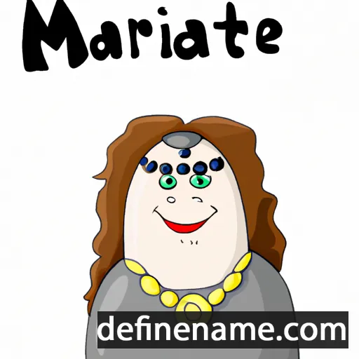 Maibrit cartoon