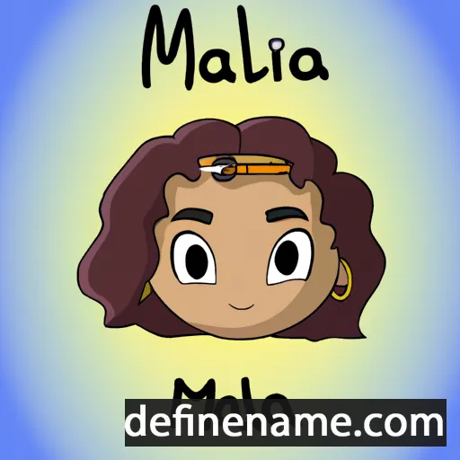 Maiea cartoon