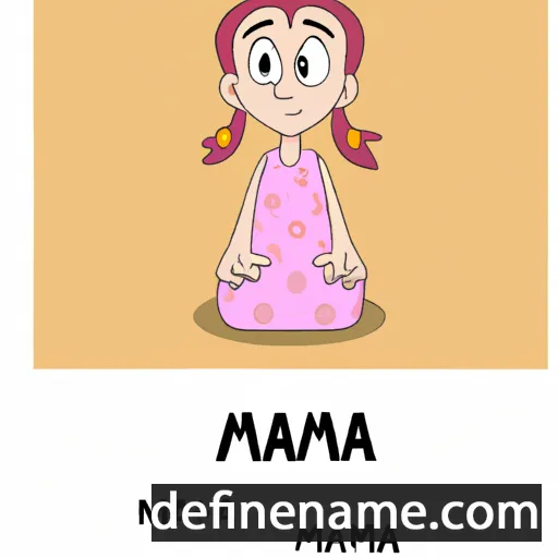 Maima cartoon