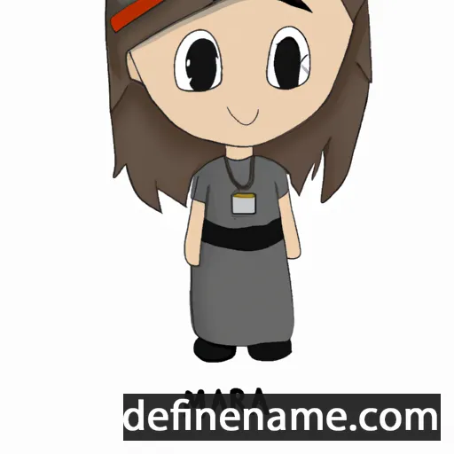 cartoon of the name Maira