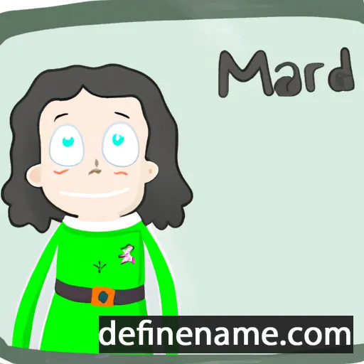 Mairearad cartoon