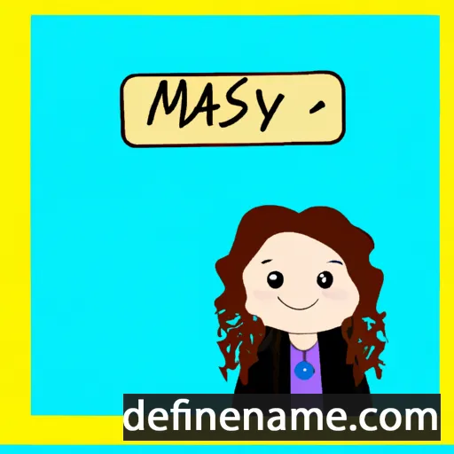 Maisyn cartoon