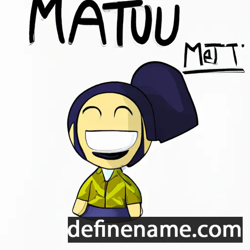 Maitu cartoon