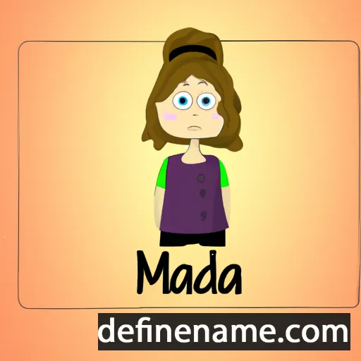 Majdka cartoon