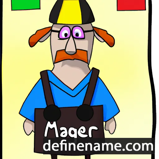 Majgerd cartoon