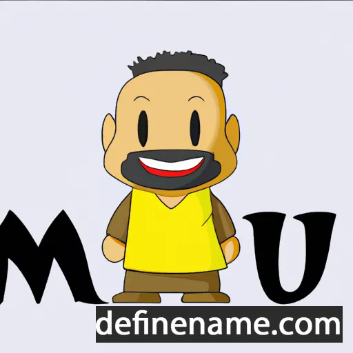 Maju cartoon