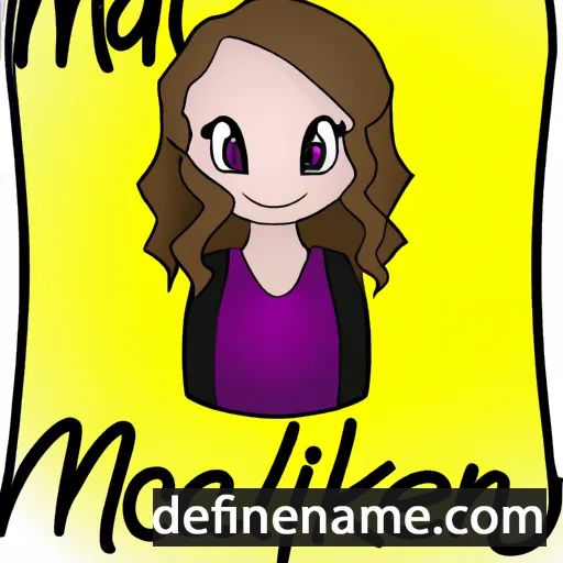 Makaelyn cartoon