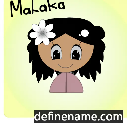 Makaila cartoon