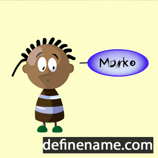 Makarije cartoon