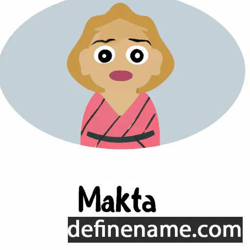 Makata cartoon