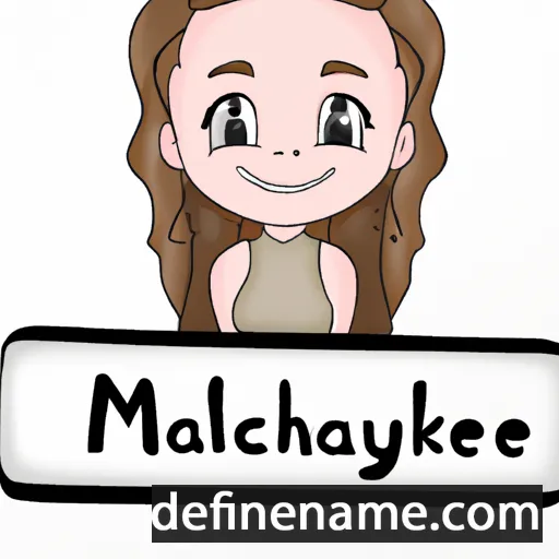 Makayleigh cartoon