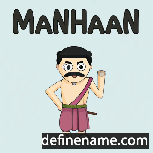 Makhanani cartoon