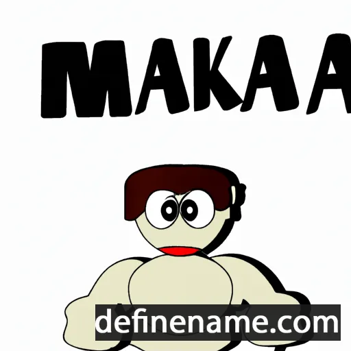 Makka cartoon