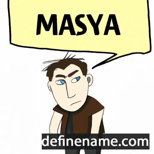 Maksyma cartoon