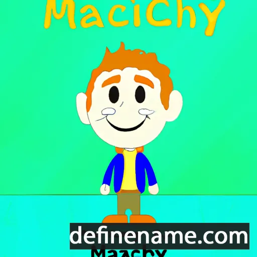 cartoon of the name Malachy