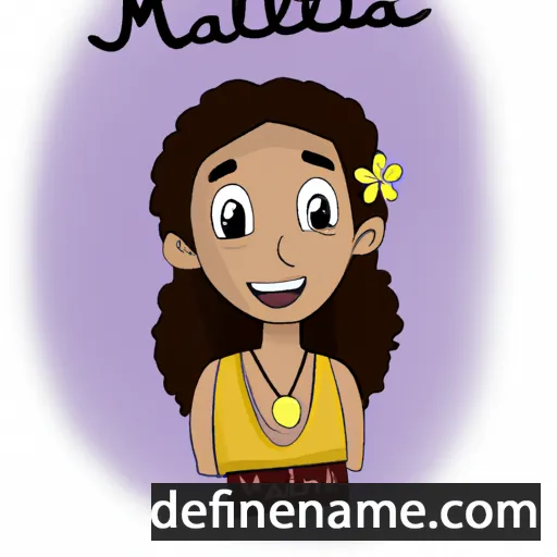 Malaea cartoon