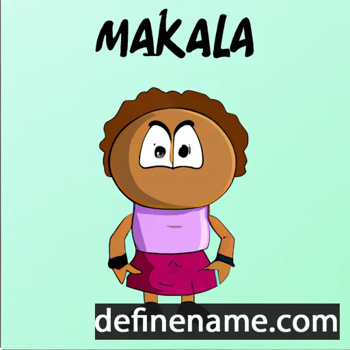 Malekala cartoon