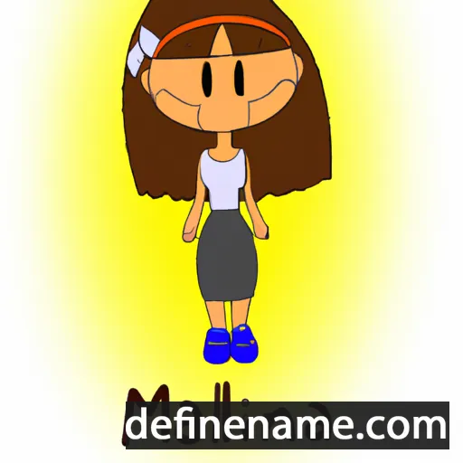 Maliina cartoon