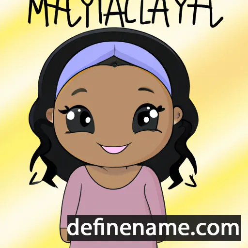 Maliyah cartoon