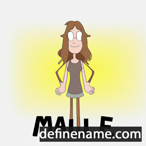 cartoon of the name Malle