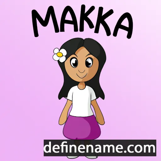 Mallika cartoon