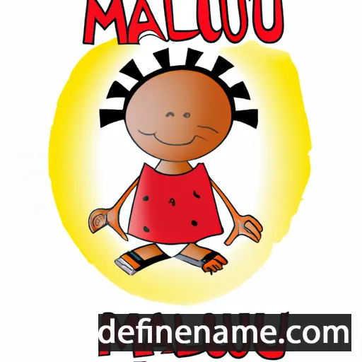 Maluli cartoon