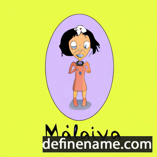 Malviina cartoon