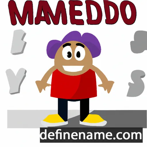 Mamedio cartoon