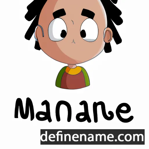 Manane cartoon