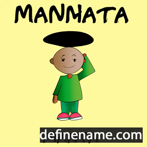 Manantsoa cartoon