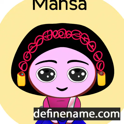 Manasa cartoon