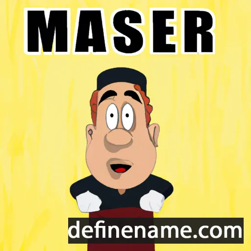 Manasser cartoon