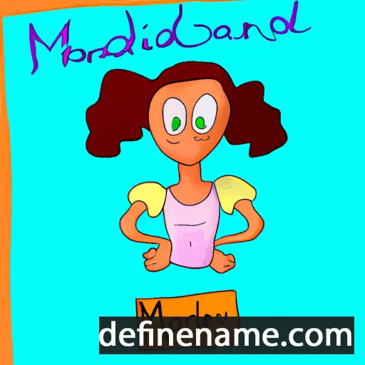 Mandee cartoon