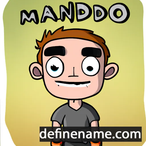 Mando cartoon