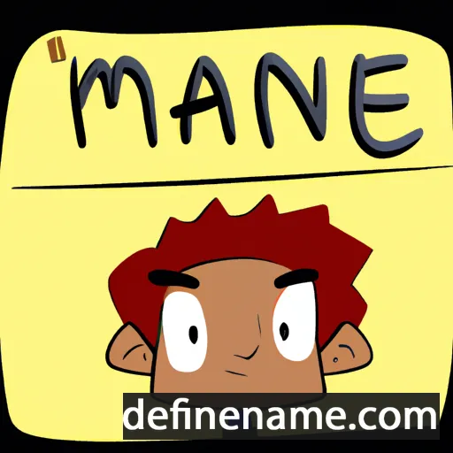 Mané cartoon