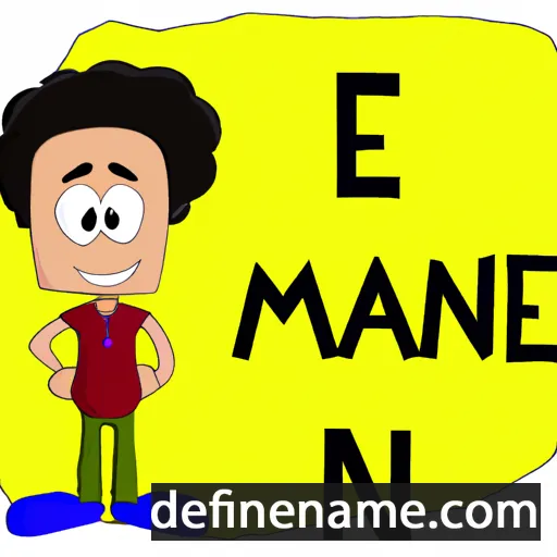 Mannie cartoon