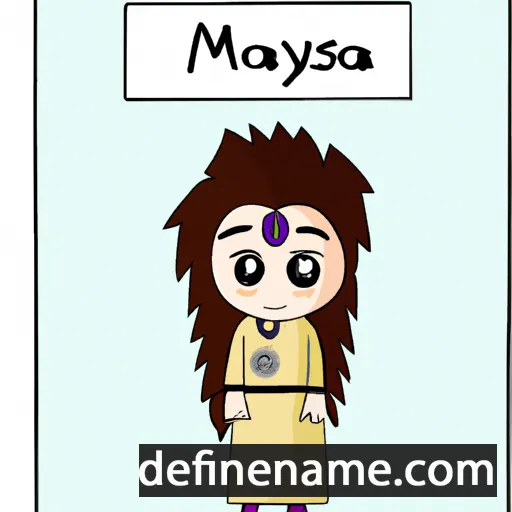 Mansiya cartoon