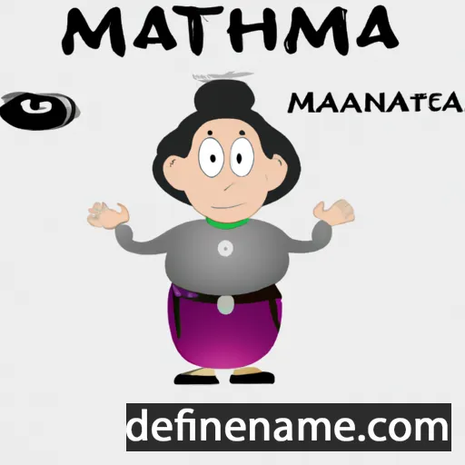 Mantha cartoon