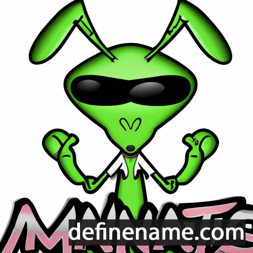 Mantis cartoon