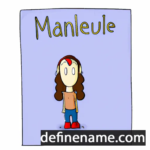 Manuelle cartoon