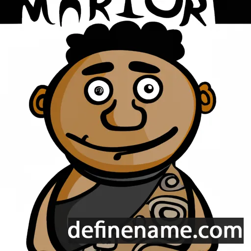 cartoon of the name Maori