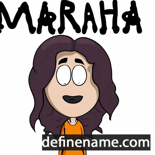 Marah cartoon