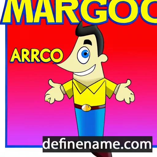 Marc'Antogno cartoon