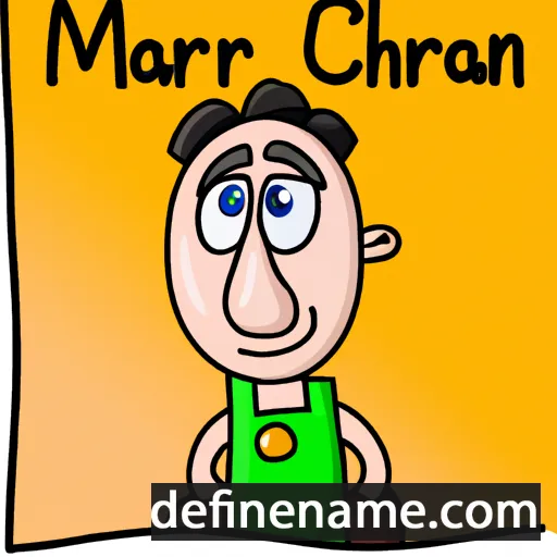 Marc'han cartoon